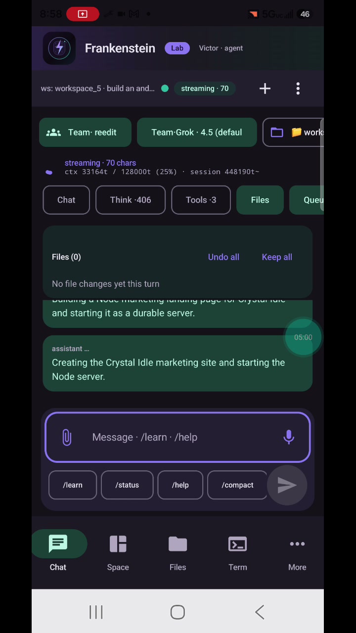 Installing the APK