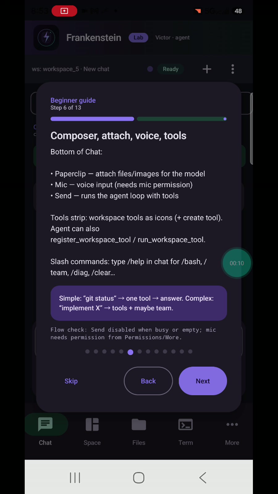 Step 6: Composer